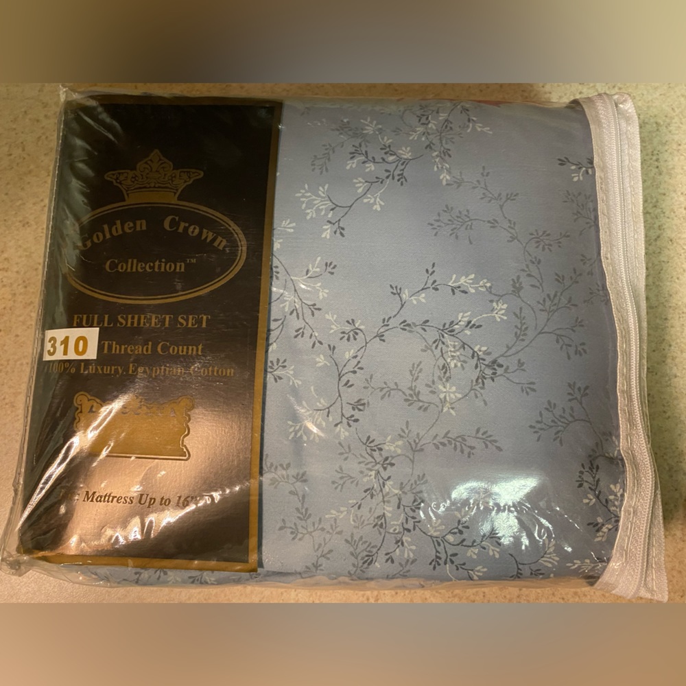 Golden Crown Collection - 100% Cotton Sheets